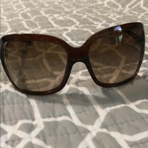 Authentic Versace MOD 4114 Women Brown Sunglasses